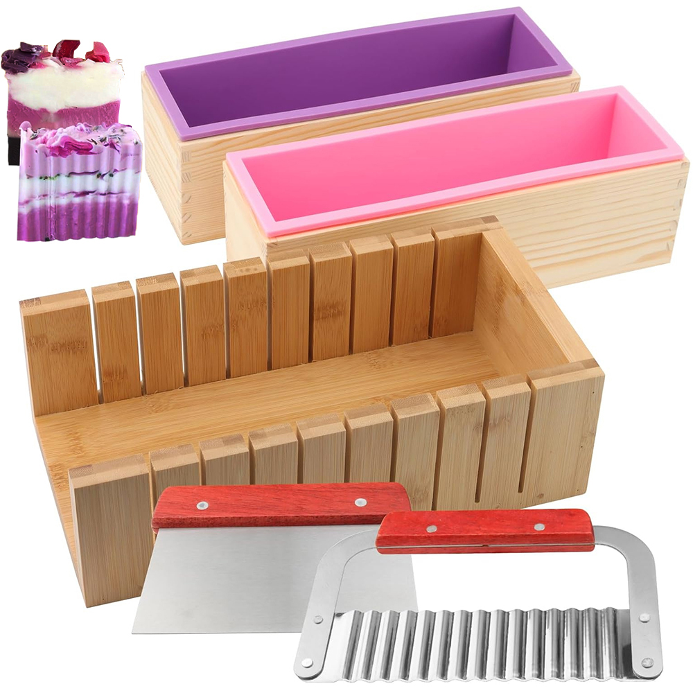 Soap Making Guide For Beginners - DIY Handmade Soap Making Kit Bamboo
