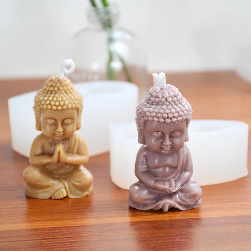 3D Buddha Silicone Candle Mold - Soap Making Process のレビューと価格