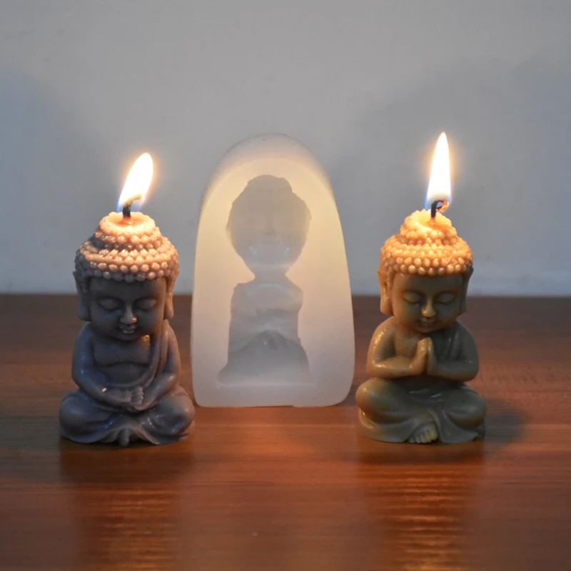3D Buddha Silicone Candle Mold - Soap Making Process のレビューと価格