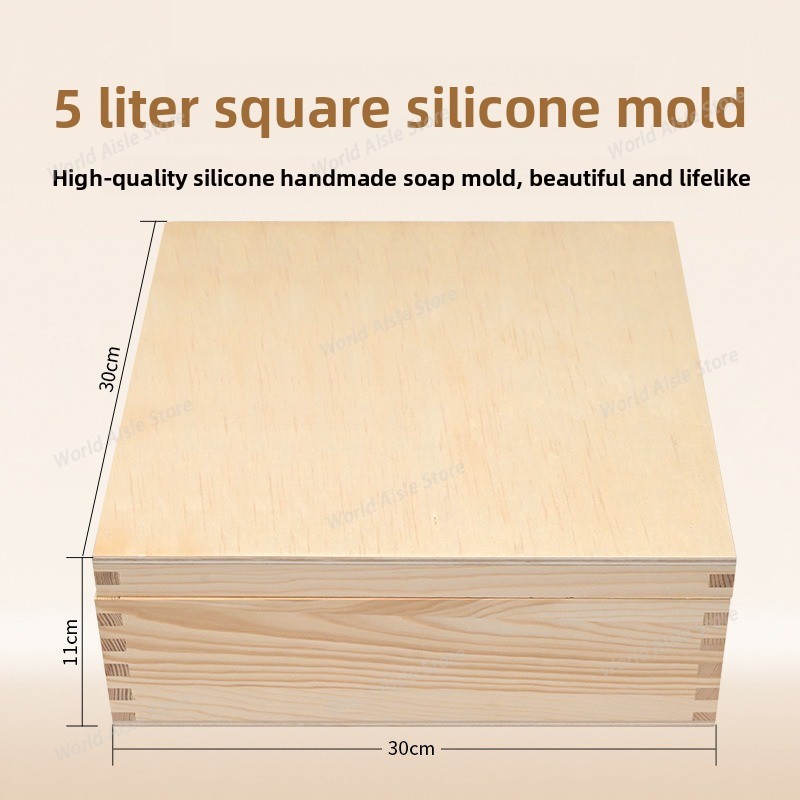 Food-Grade Silicone Soap Mold  - Soap Making Process のレビューと価格
