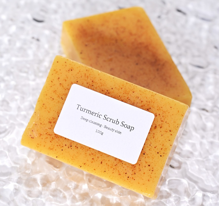Natural Turmeric Kojic Scrub S - Castor Oil Soap のレビューと価格