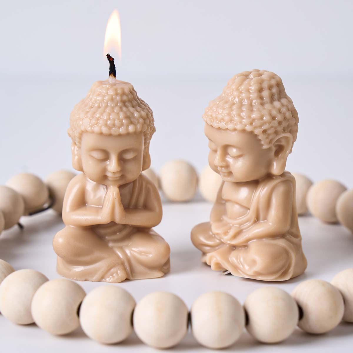3D Buddha Silicone Candle Mold - Soap Making Process のレビューと価格