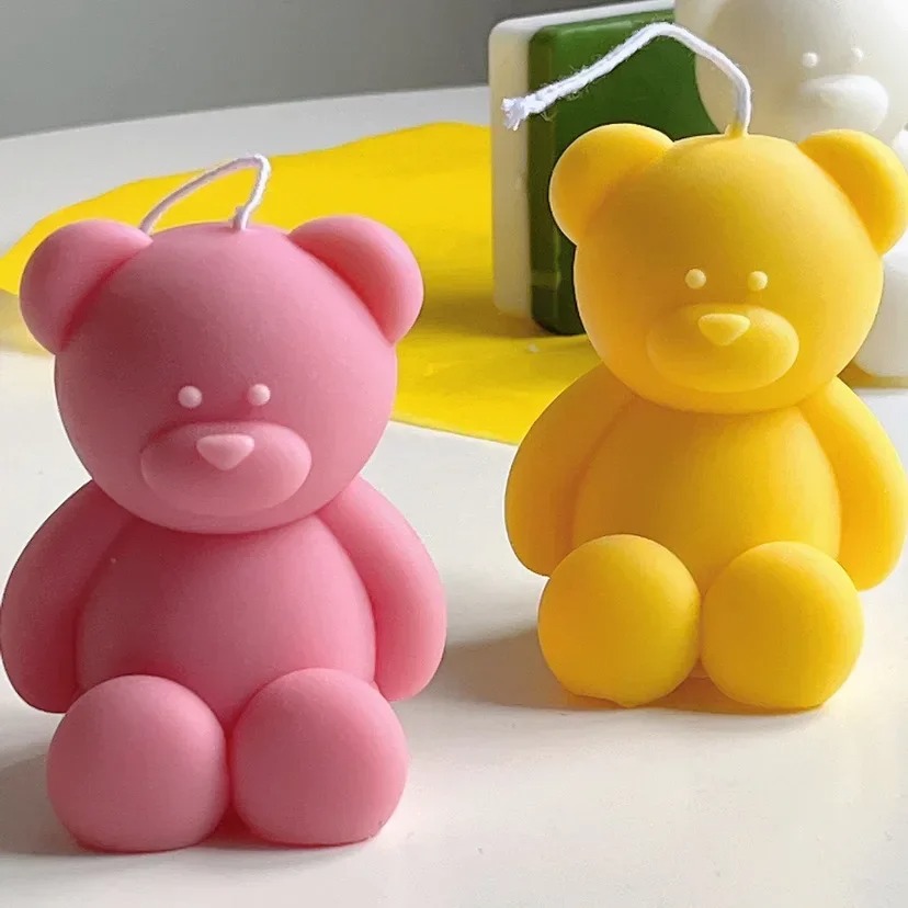 3D Cute Cartoon Bear Silicone  - Soap Making Book For Beginners のレビューと価格