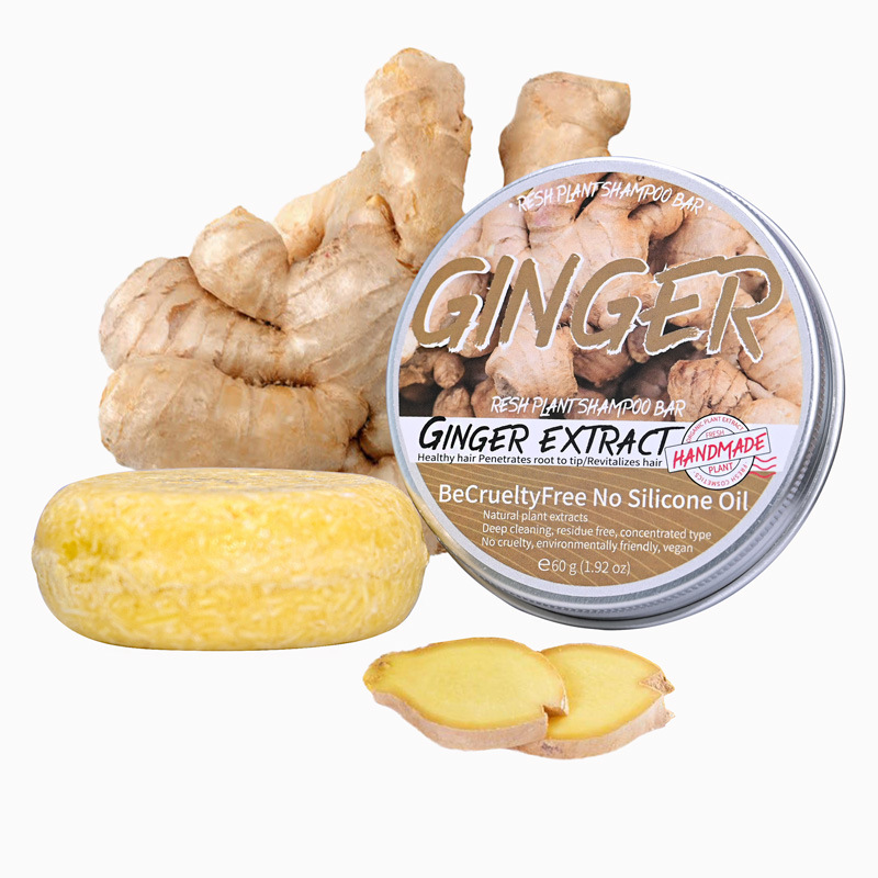 Shampoo soap Ginger solid sham - Castor Oil Soap のレビューと価格