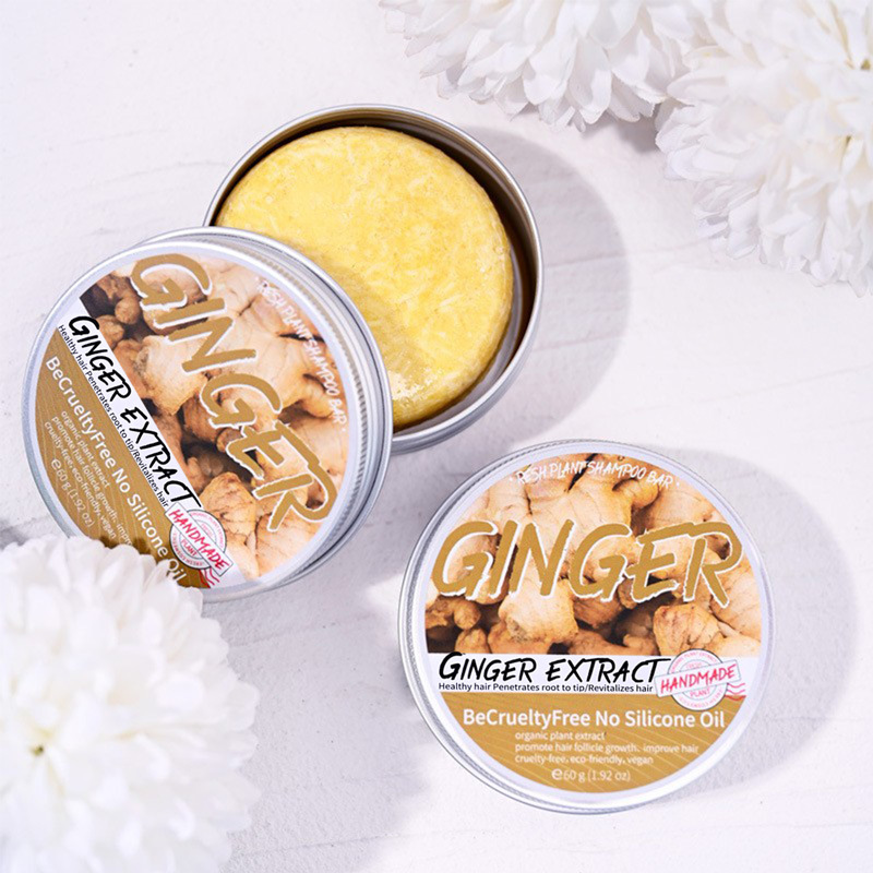 Shampoo soap Ginger solid sham - Castor Oil Soap のレビューと価格