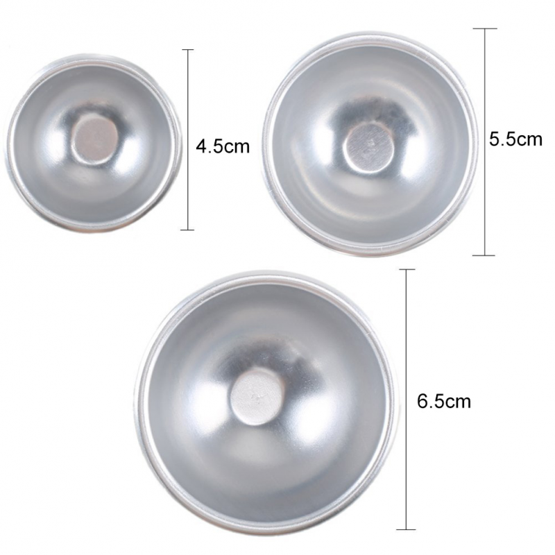 6Pcs Sphere Bath Bomb Molds, D - Soap Making Book For Beginners のレビューと価格
