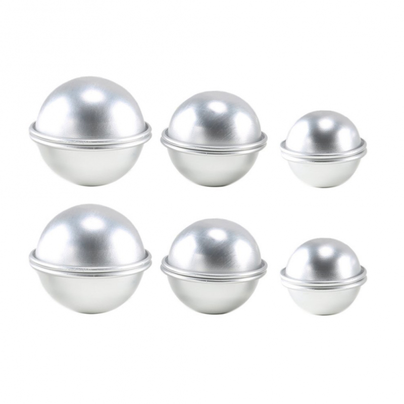 6Pcs Sphere Bath Bomb Molds, D - Soap Making Book For Beginners のレビューと価格
