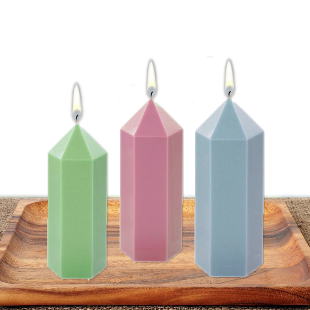 3D Hexagonal Column Candle Mol - Soap Making Book For Beginners のレビューと価格