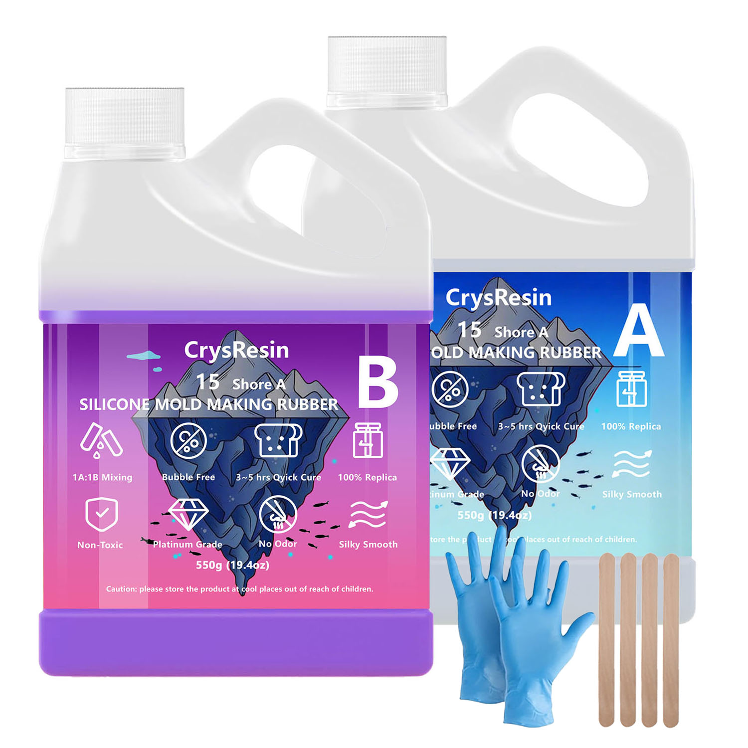 Purple Liquid Silicone Rubber  - Soap Making Book For Beginners のレビューと価格