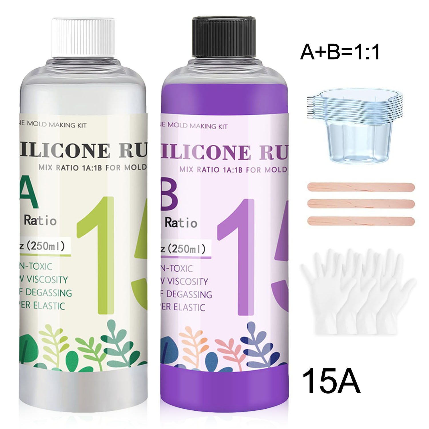 Purple Liquid Silicone Rubber  - Soap Making Book For Beginners のレビューと価格