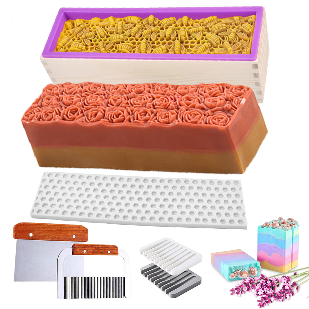 1.2L Wooden Box Soap Mold Maki - Soap Making Book For Beginners のレビューと価格