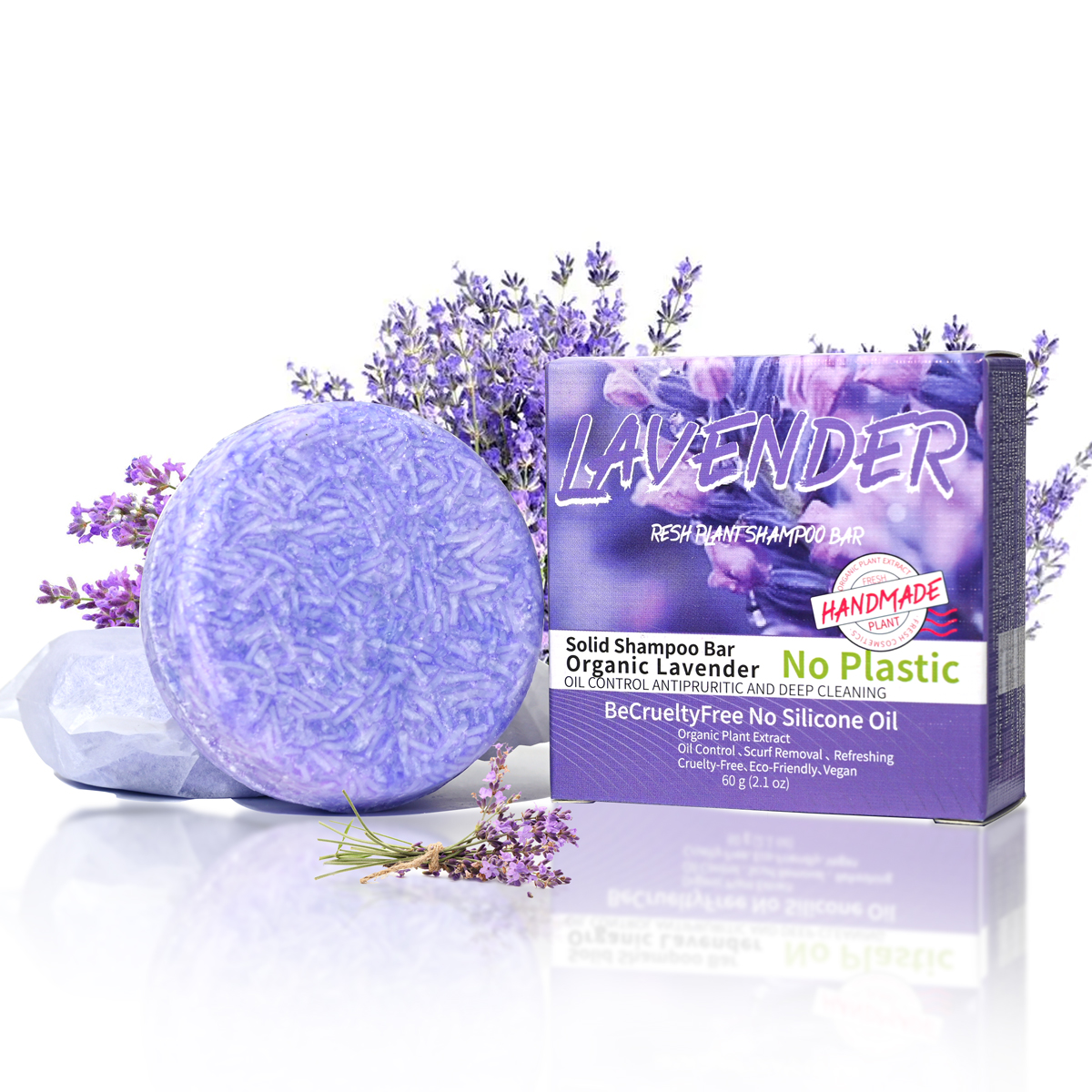 J+60g Hot Selling Lavender Sha - Soap Making Glycerin のレビューと価格
