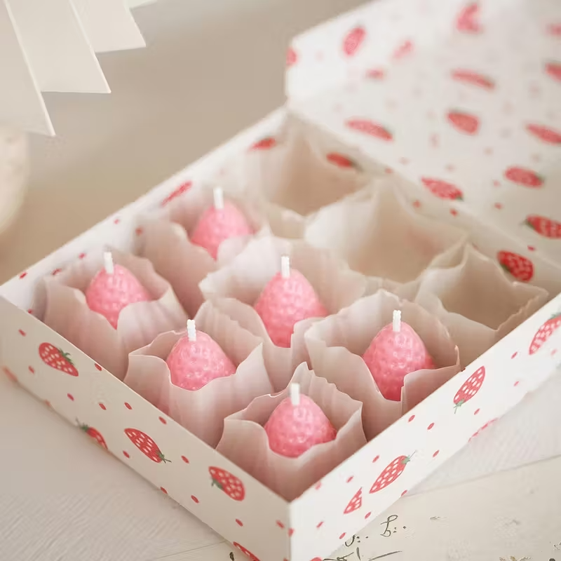 Strawberry Silicone Candle Mol - Soap Making Guide For Beginners のレビューと価格