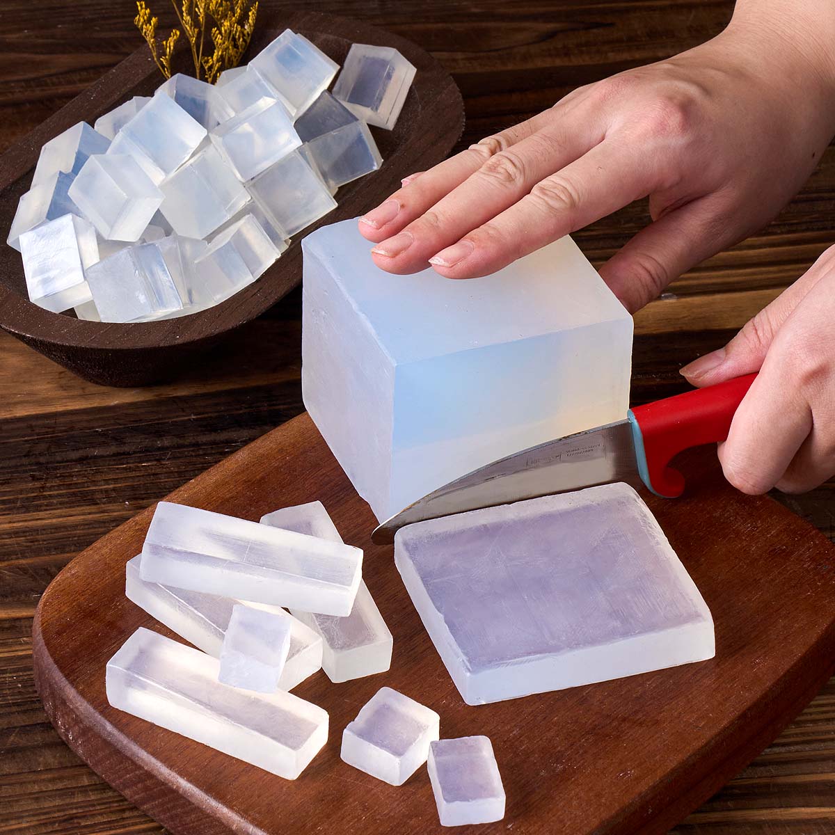 1000g Glycerin Soap Base DIY H - Soap Making Glycerin のレビューと価格