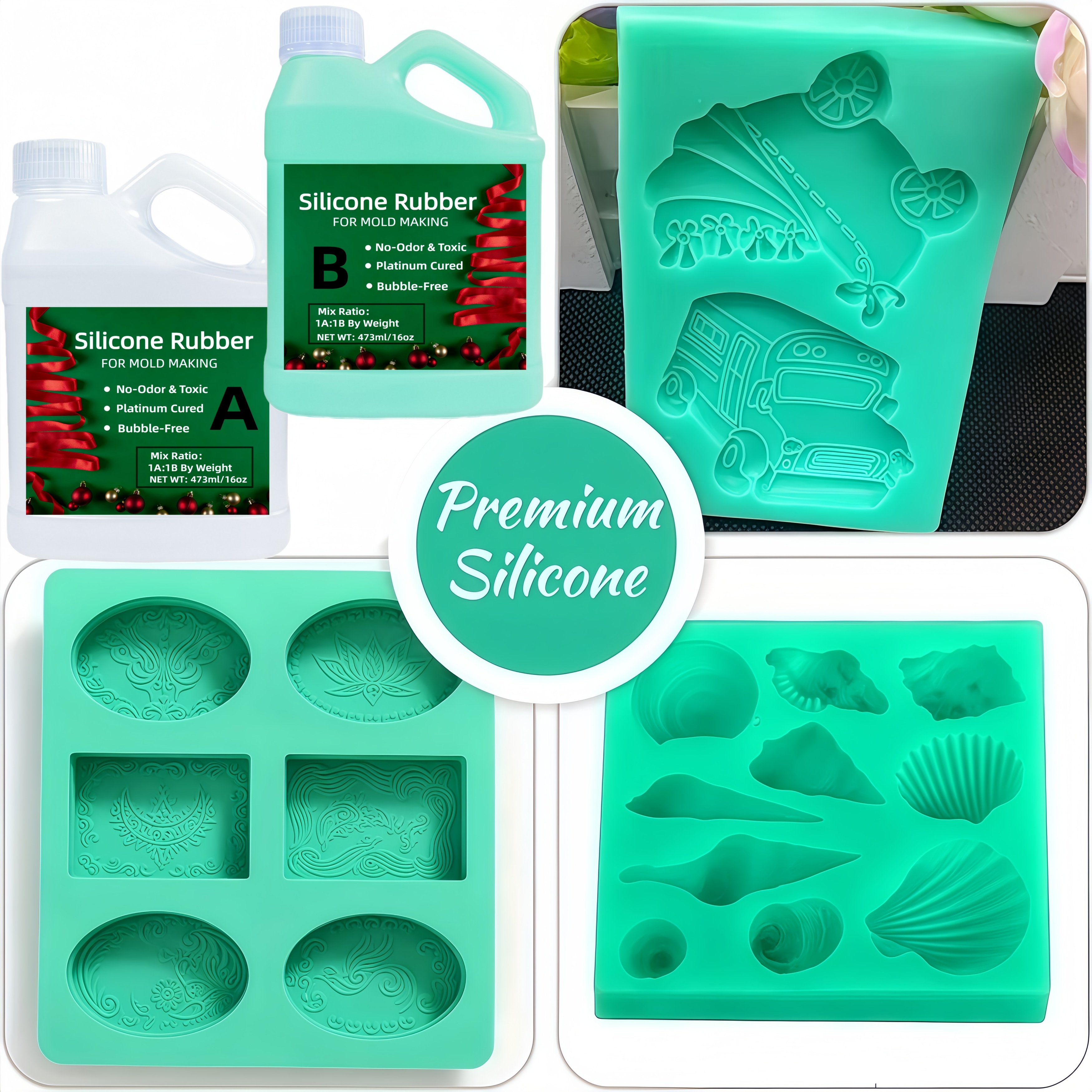 Platinum Cure Liquid Silicone  - Soap Making Book For Beginners のレビューと価格