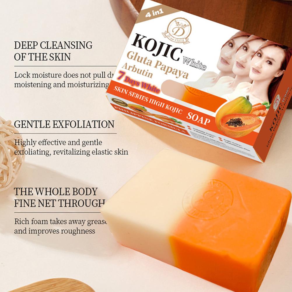 160g Papaya Kojic Acid Essenti - Castor Oil Soap のレビューと価格