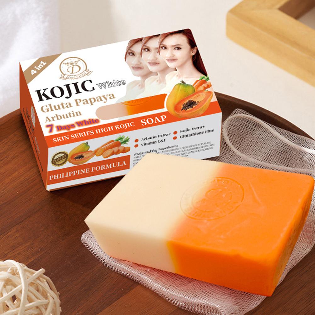 160g Papaya Kojic Acid Essenti - Castor Oil Soap のレビューと価格
