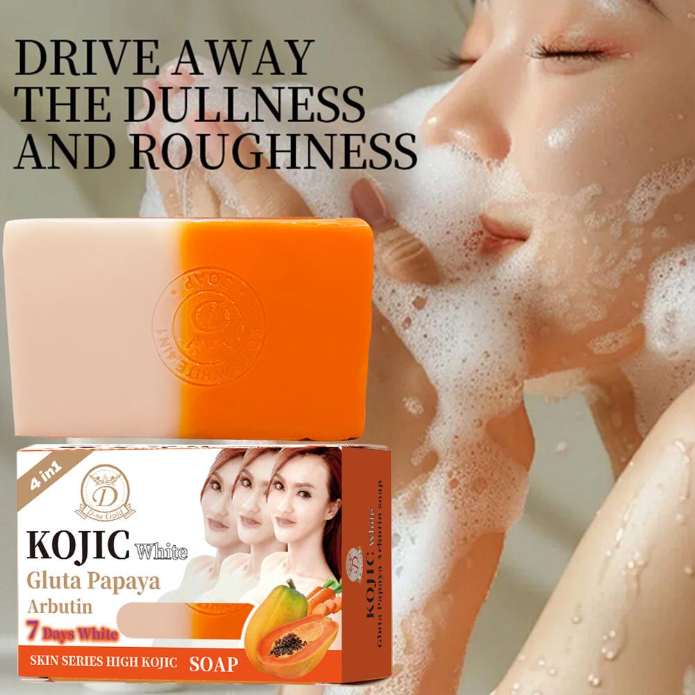 160g Papaya Kojic Acid Essenti - Castor Oil Soap のレビューと価格