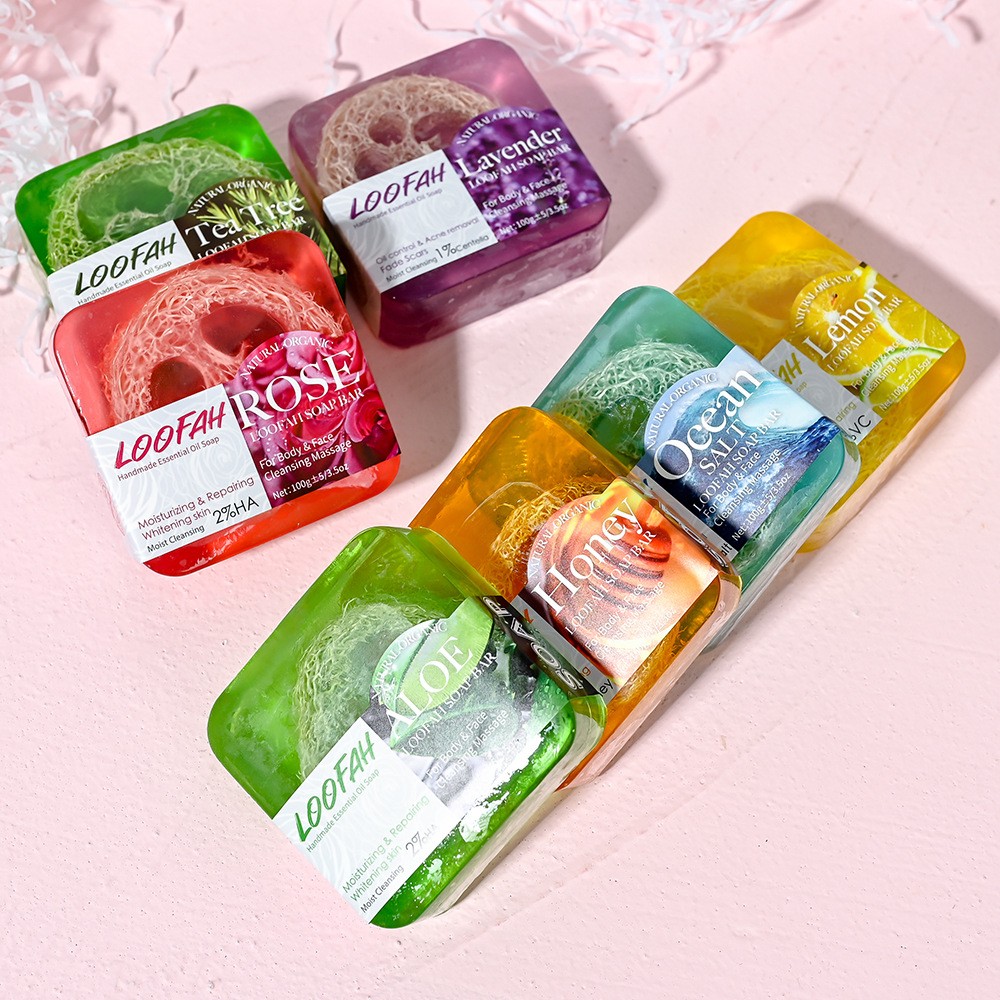 100g Ginger Loofah Soap Glycer - Soap Making Glycerin のレビューと価格