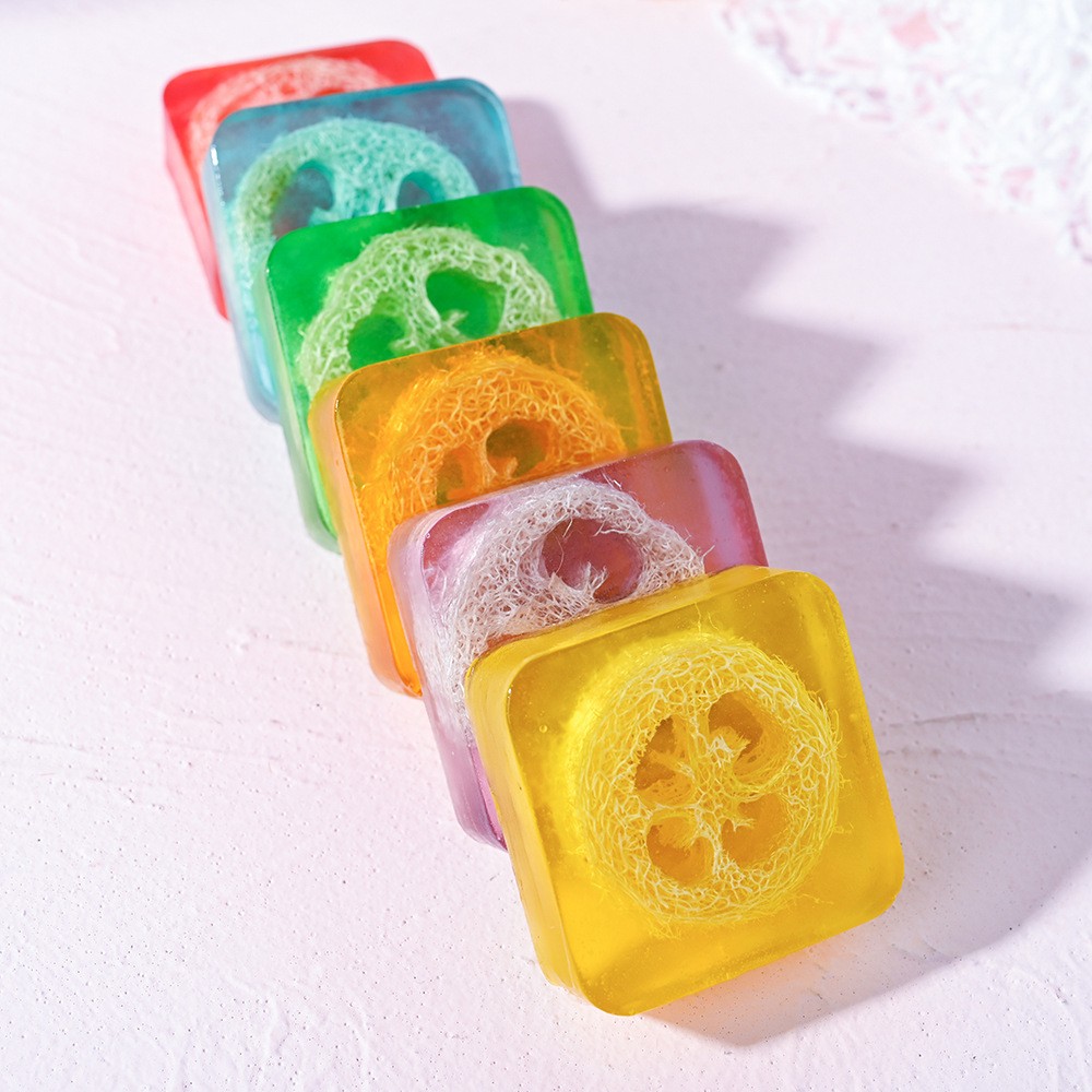 100g Ginger Loofah Soap Glycer - Soap Making Glycerin のレビューと価格