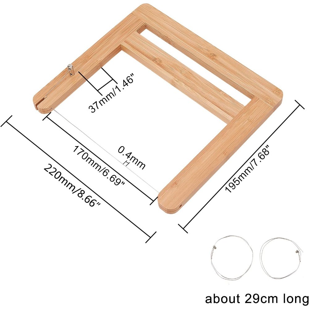 Wire Bamboo Soap Cutter Adjust - Soap Cutter Wire のレビューと価格