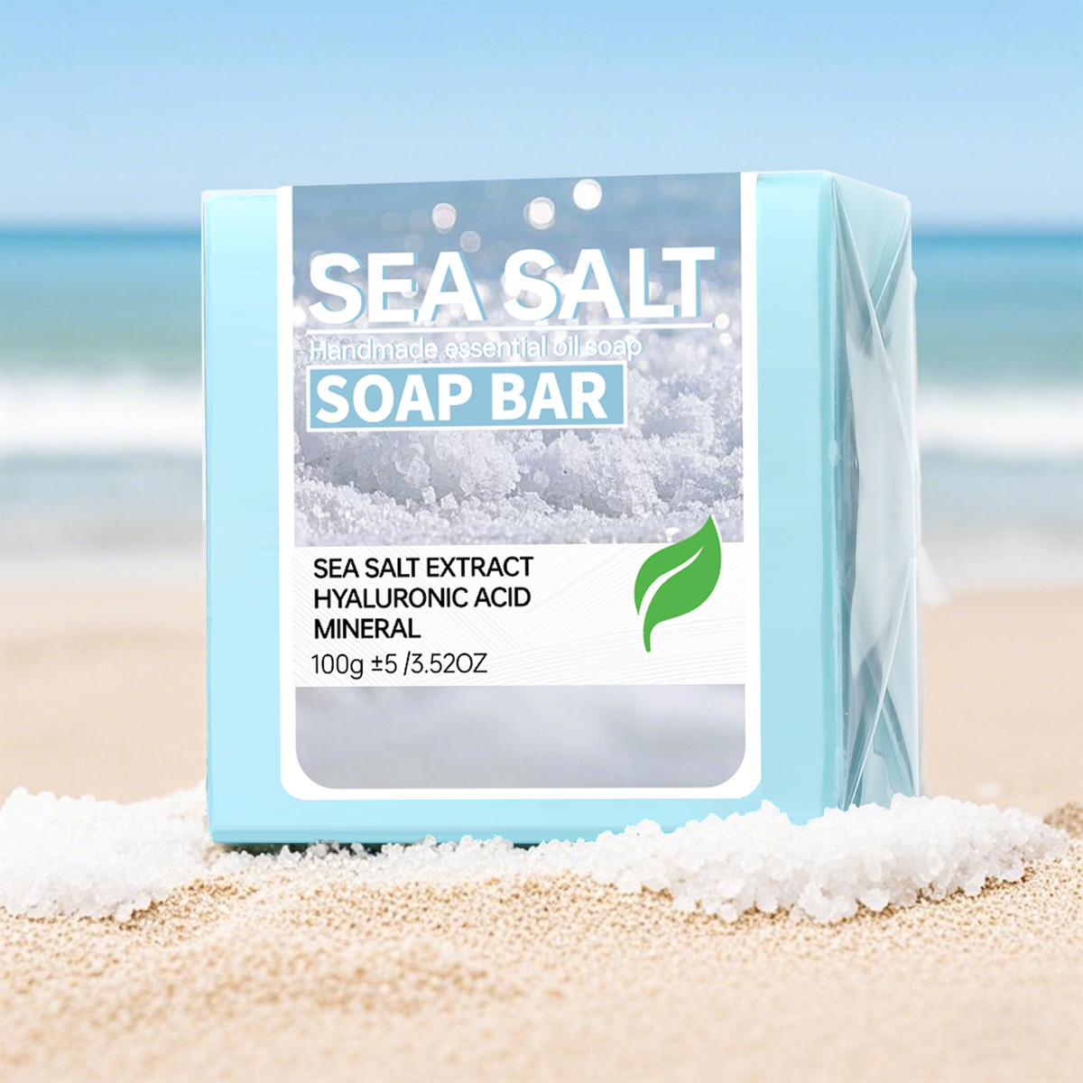 Sea salt handmade essential oi - Castor Oil Soap のレビューと価格