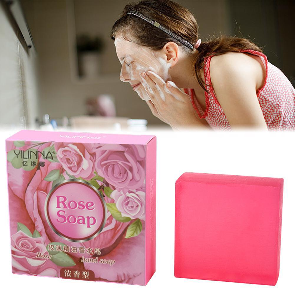 Rose Essential Oil Soap 55g Co - Castor Oil Soap のレビューと価格