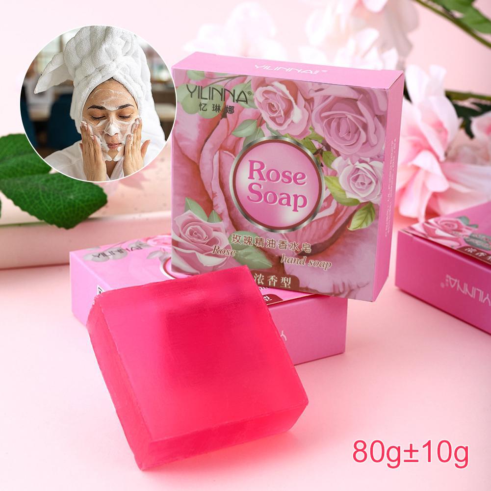 Rose Essential Oil Soap 55g Co - Castor Oil Soap のレビューと価格