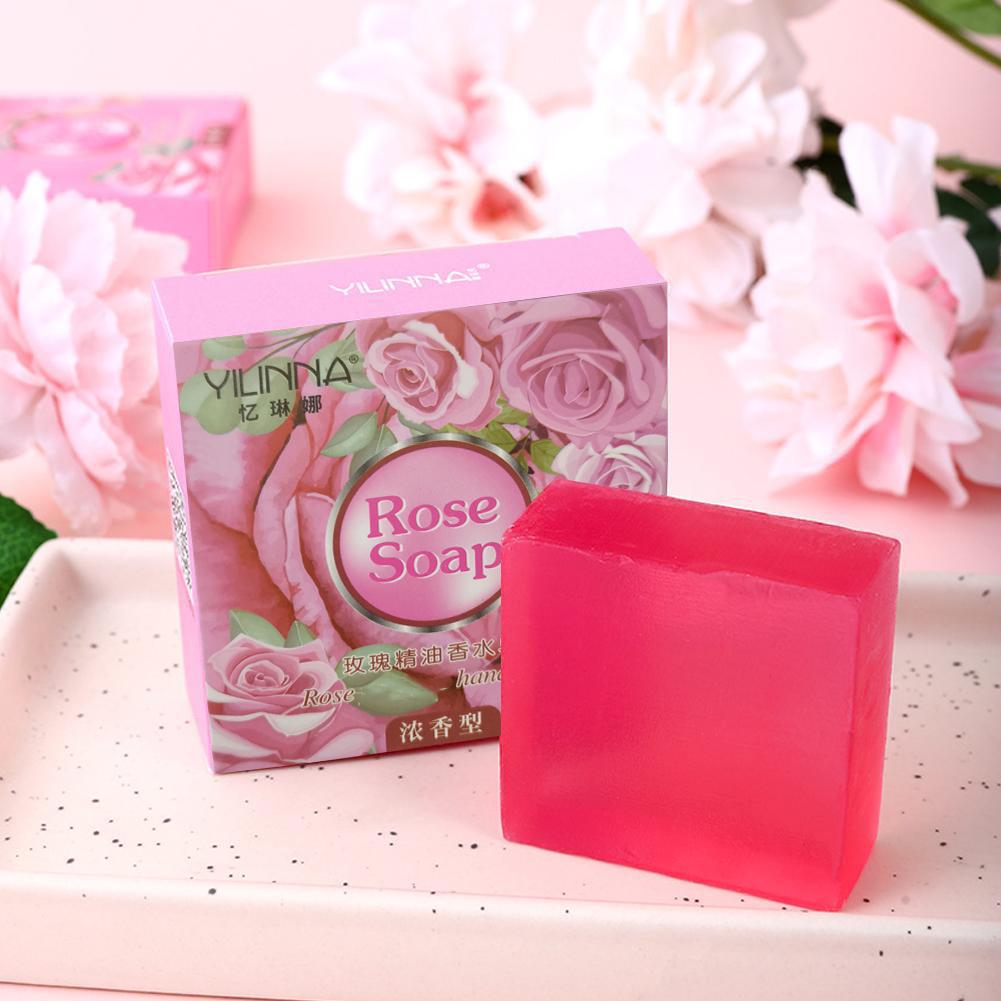 Rose Essential Oil Soap 55g Co - Castor Oil Soap のレビューと価格