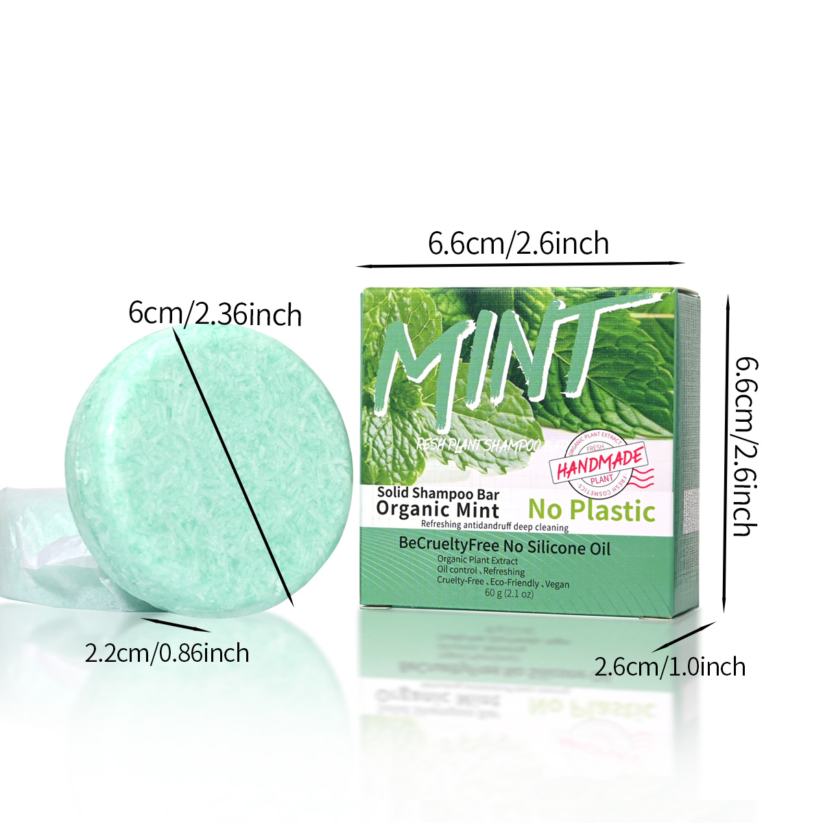 Ice Cool Refreshing Mint Essen - Castor Oil Soap のレビューと価格