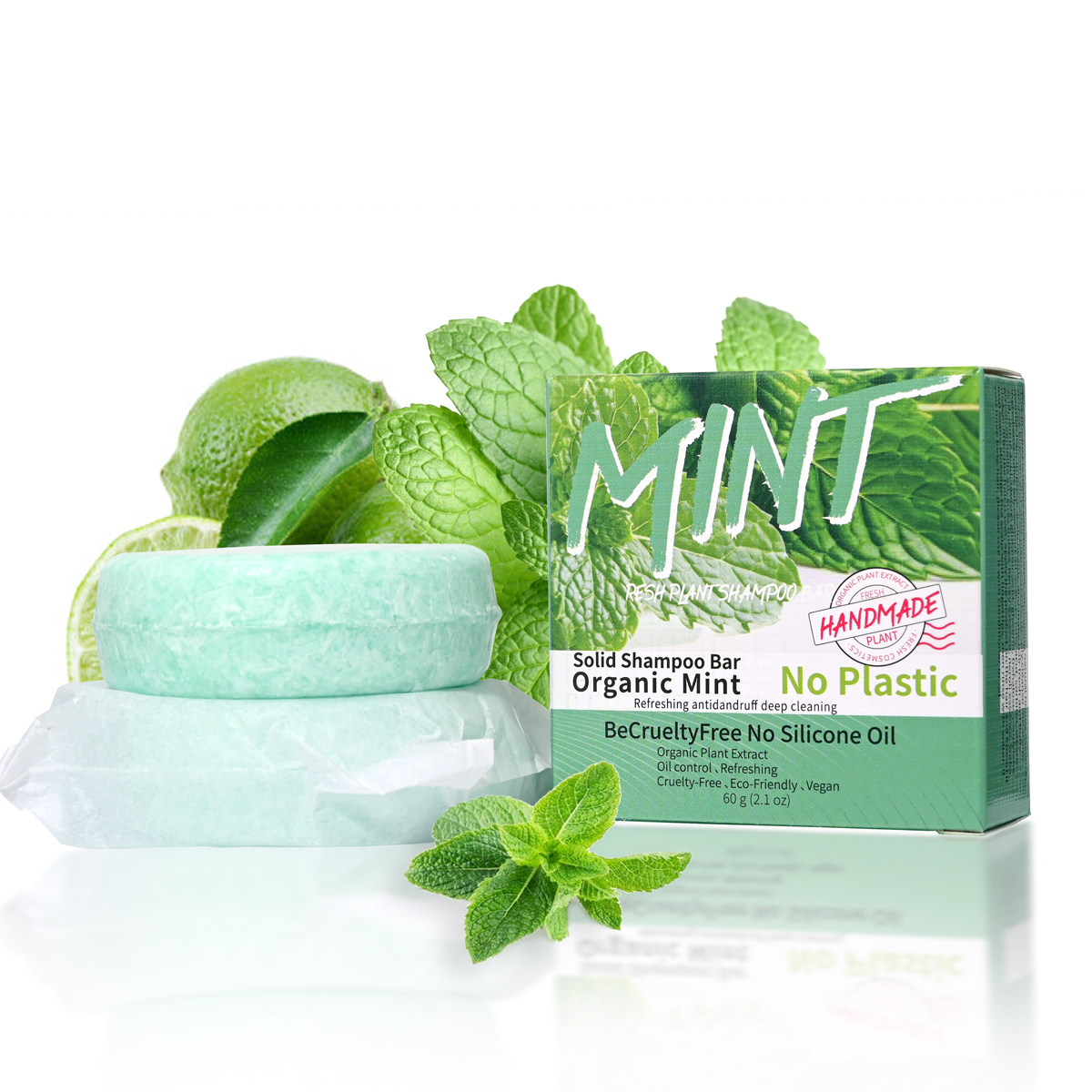 Ice Cool Refreshing Mint Essen - Castor Oil Soap のレビューと価格