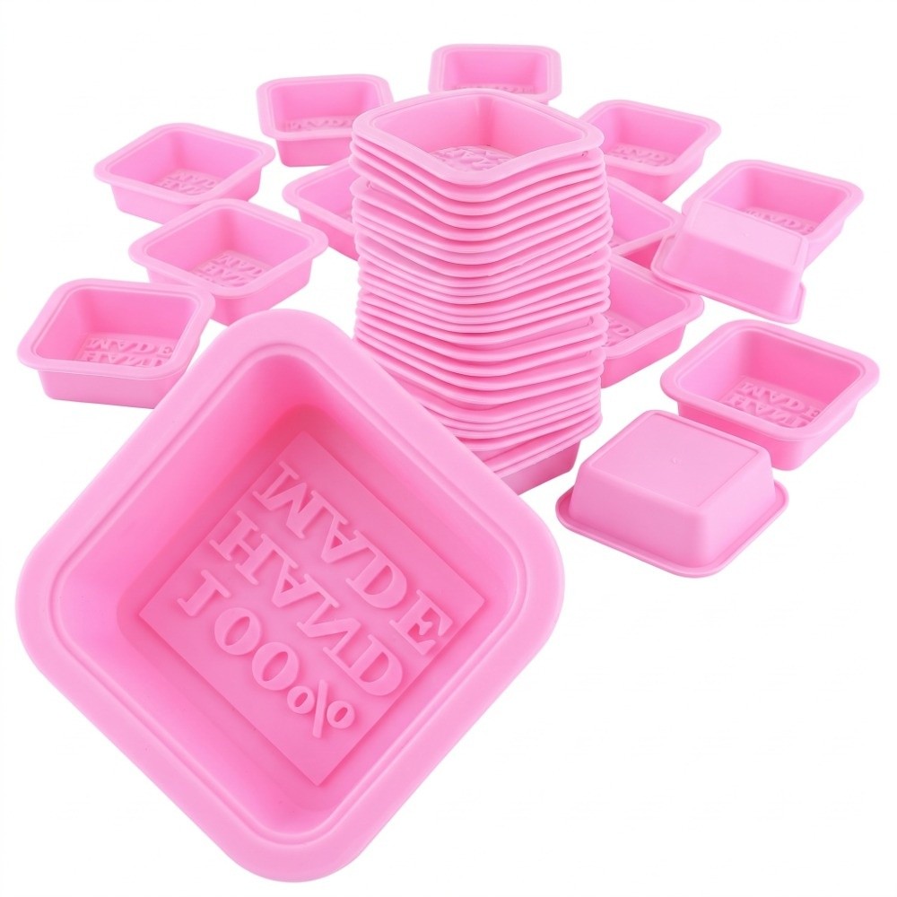 25PCS Silicone Silicone Soap M - Soap Making Process のレビューと価格