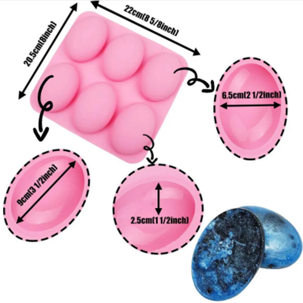 6 Cavities Multifunctional Ova - Soap Making Guide For Beginners のレビューと価格