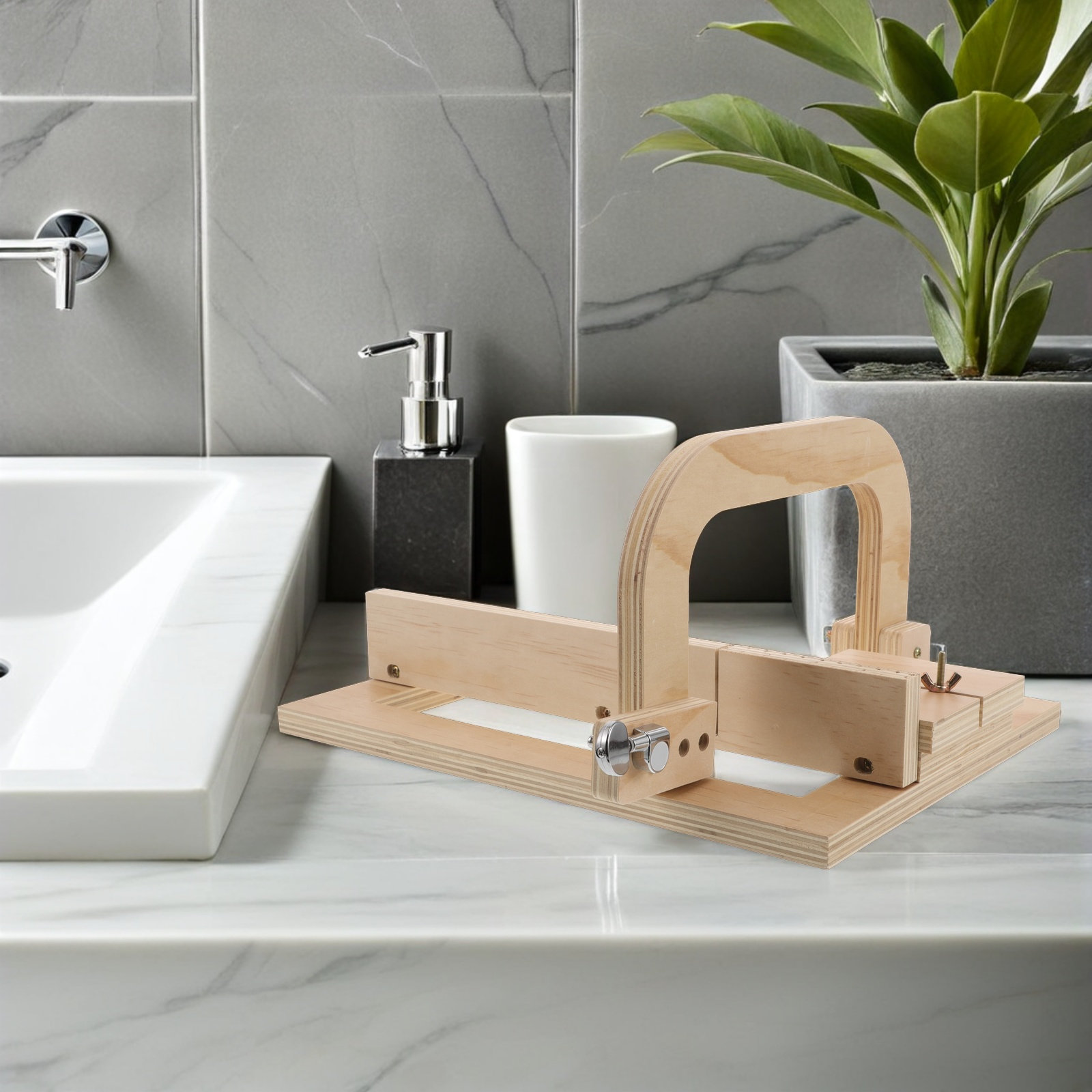 Adjustable Wooden Soap Loaf Cu - Soap Cutter Wire のレビューと価格
