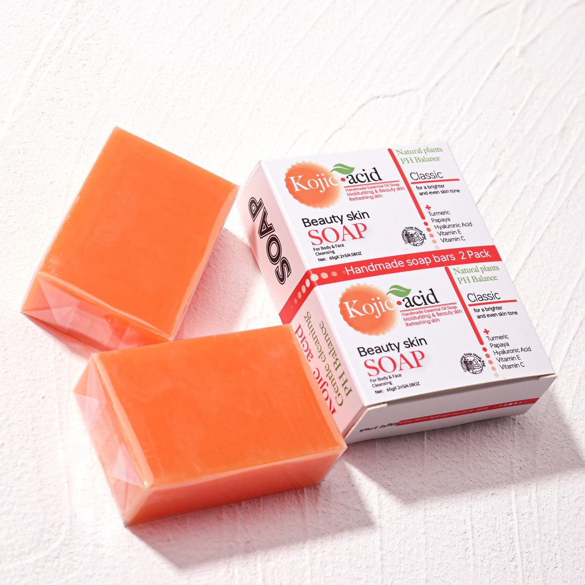 100g Kojic Acid Soap 3 Colors  - Soap Making Glycerin のレビューと価格
