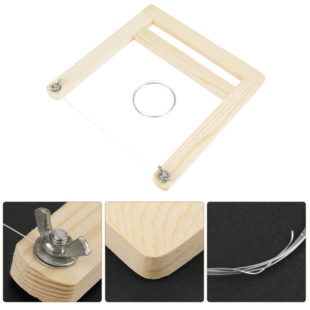 Soap Making Aids Wooden Handle - Soap Cutter Wire のレビューと価格