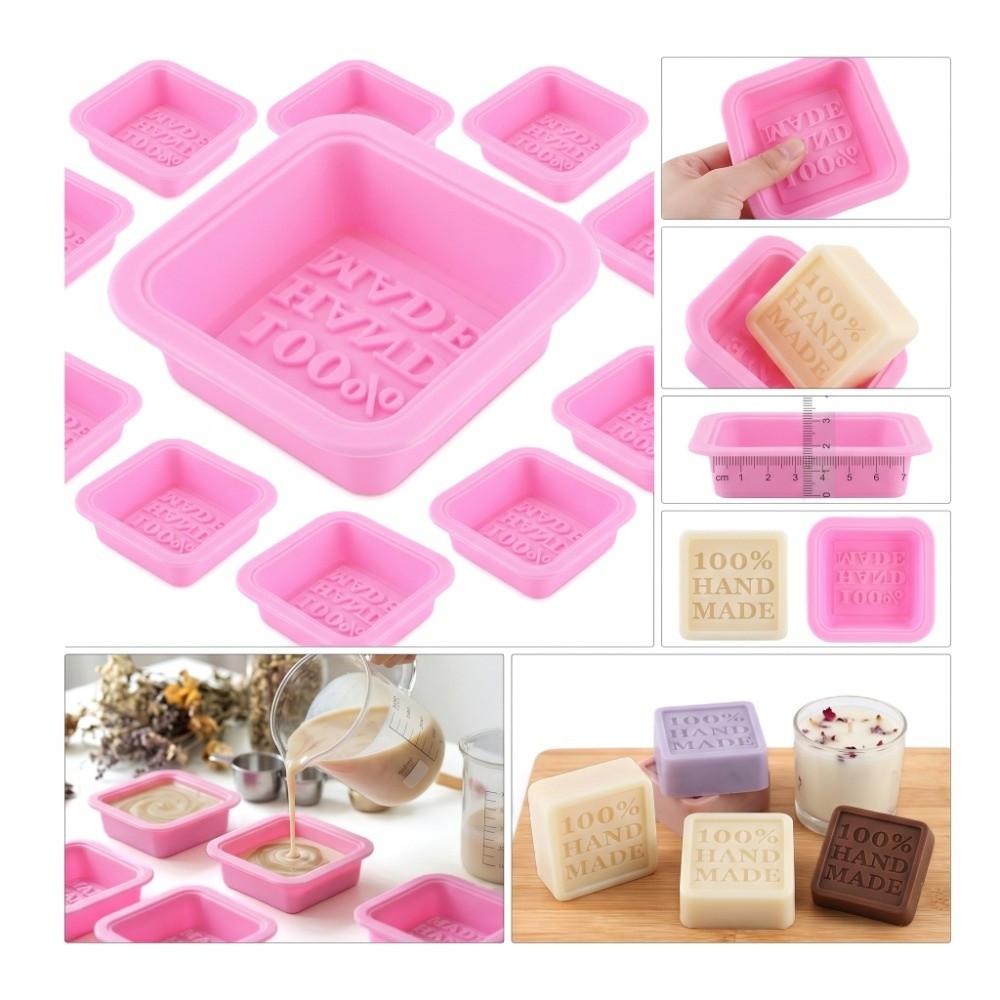 25PCS Silicone Silicone Soap M - Soap Making Process のレビューと価格