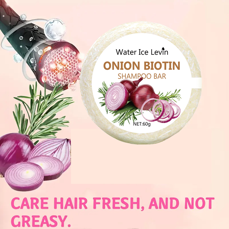 Onion & Biotin Shampoo Bar - 6 - Castor Oil Soap のレビューと価格
