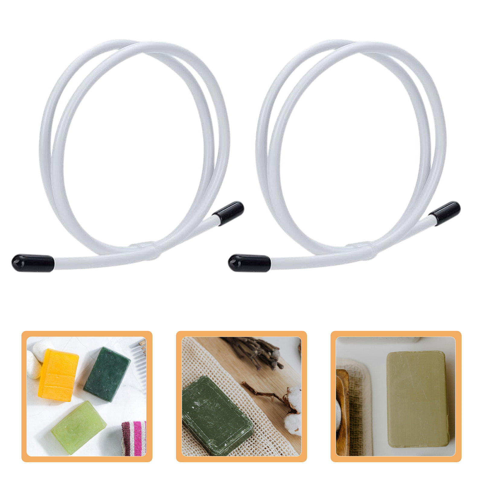 2Pcs Bendable Soap Swirl Hange - Soap Making Process のレビューと価格