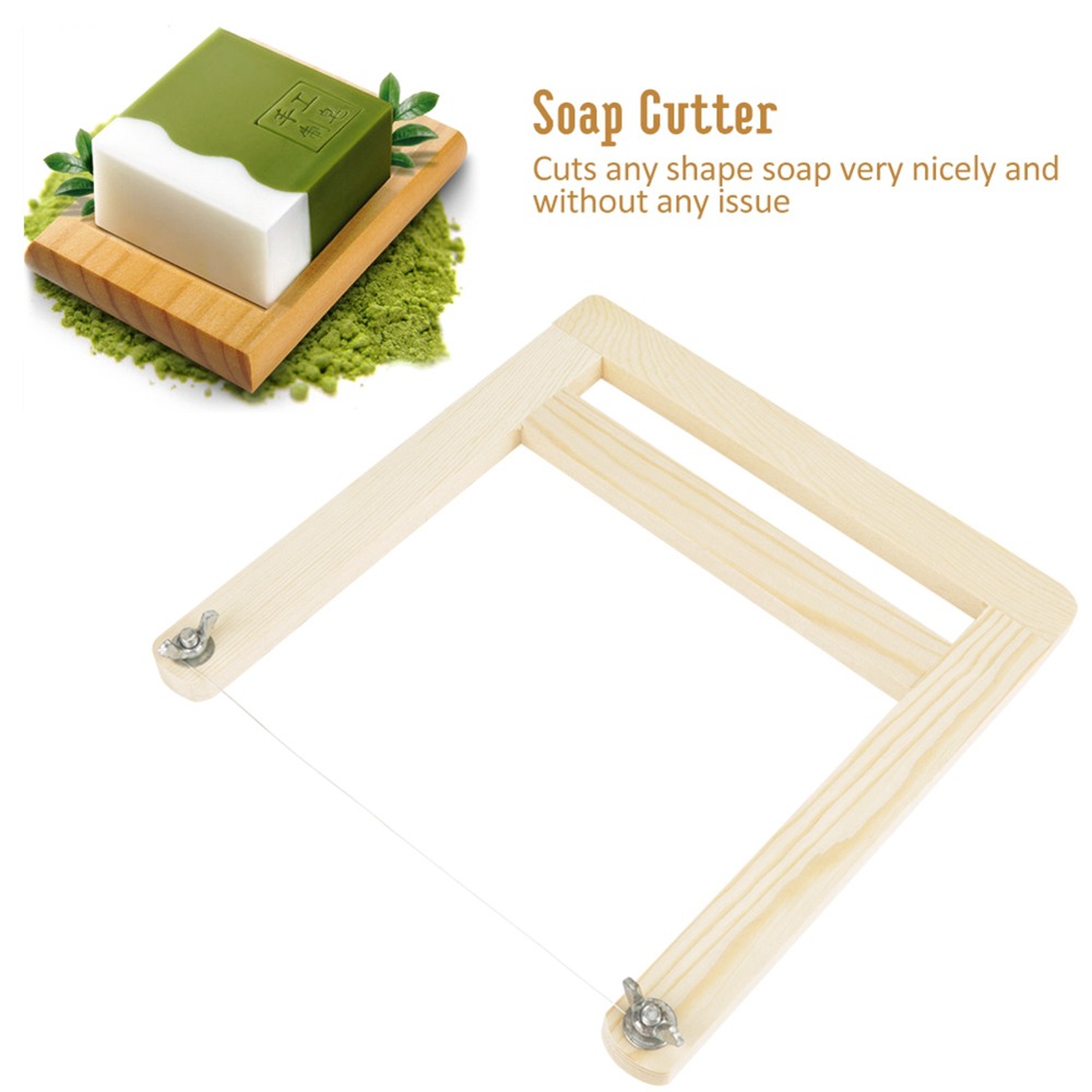 Soap Making Aids Wooden Handle - Soap Cutter Wire のレビューと価格