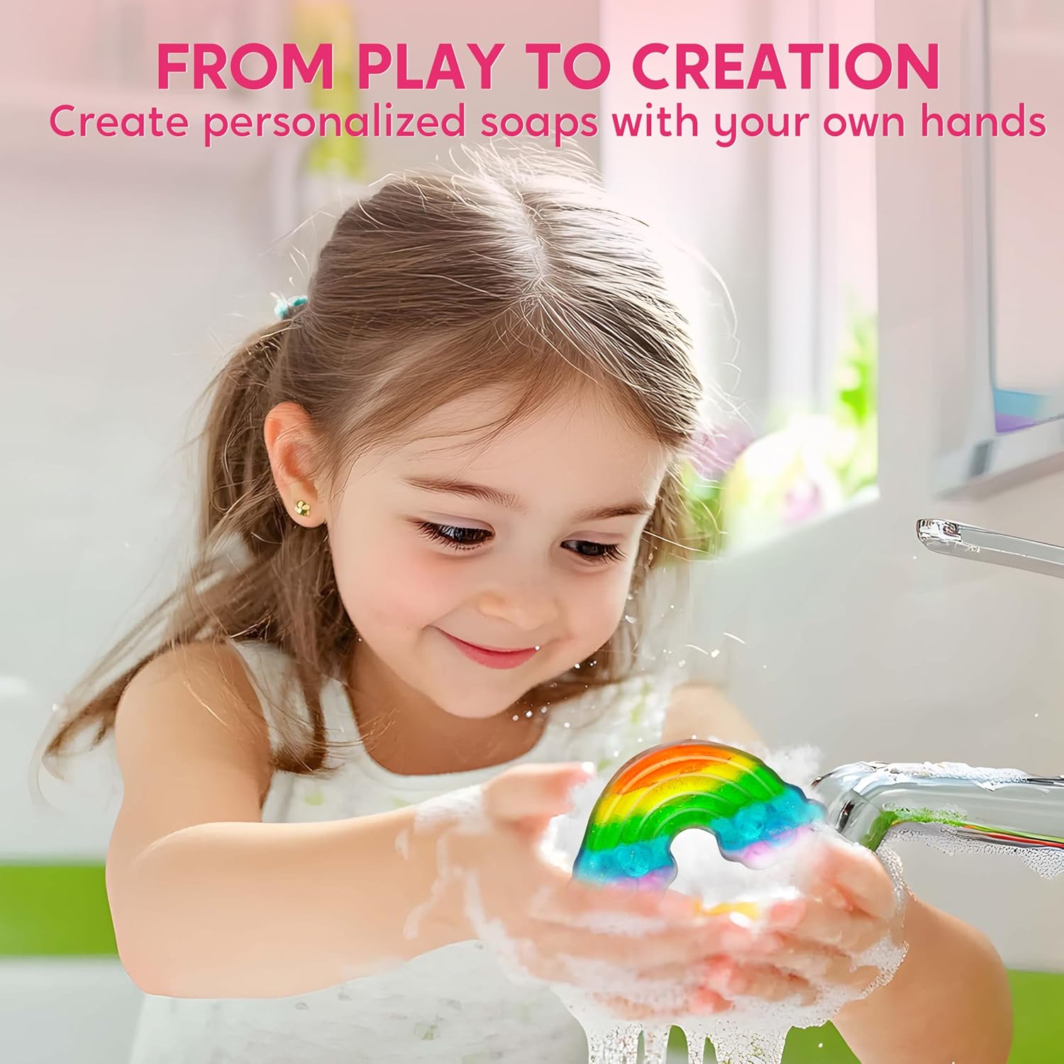 JOYFY Unicorn Soap Making Kit  - Soap Making Guide For Beginners のレビューと価格