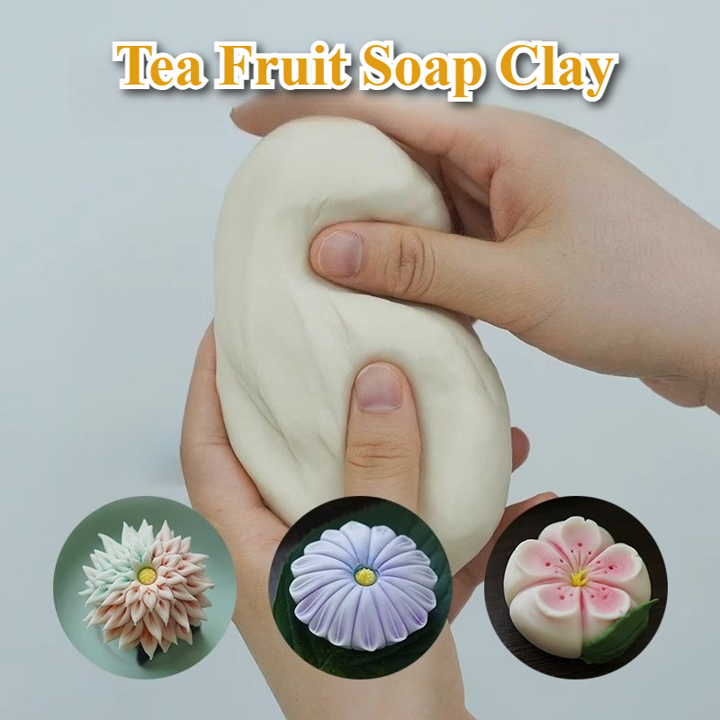 100g Tea Fruit Clay Soap Clay  - Soap Making Glycerin のレビューと価格