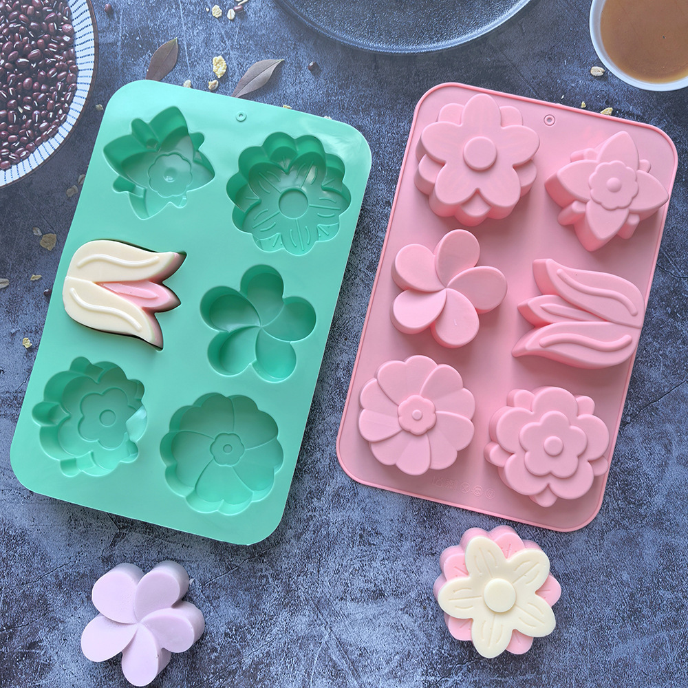 kinds Flower Silicone Molds Di - Soap Making Guide For Beginners のレビューと価格