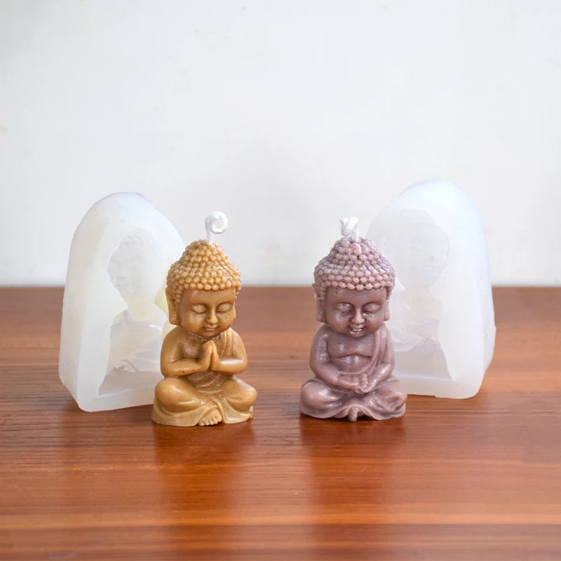 3D Buddha Silicone Candle Mold - Soap Making Process のレビューと価格