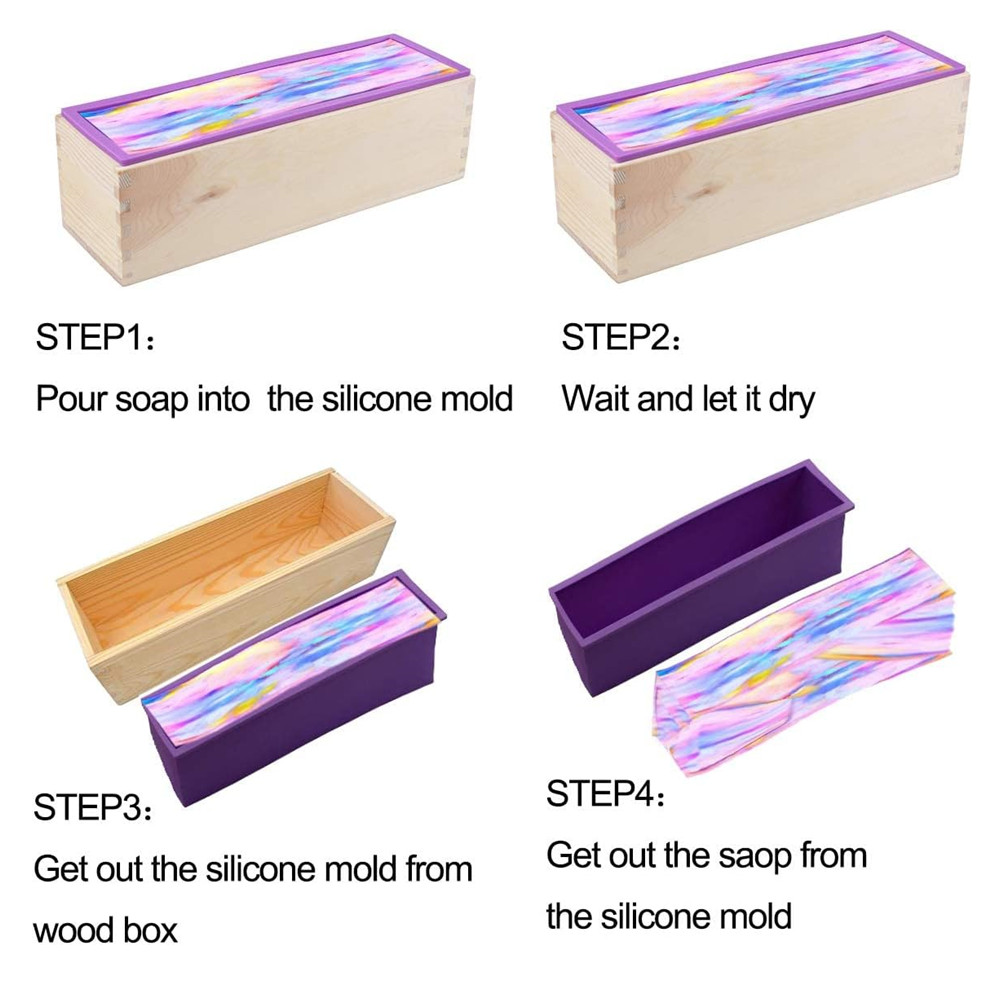 1.2L Silicone Soap Molds Kit 4 - Soap Making Book For Beginners のレビューと価格